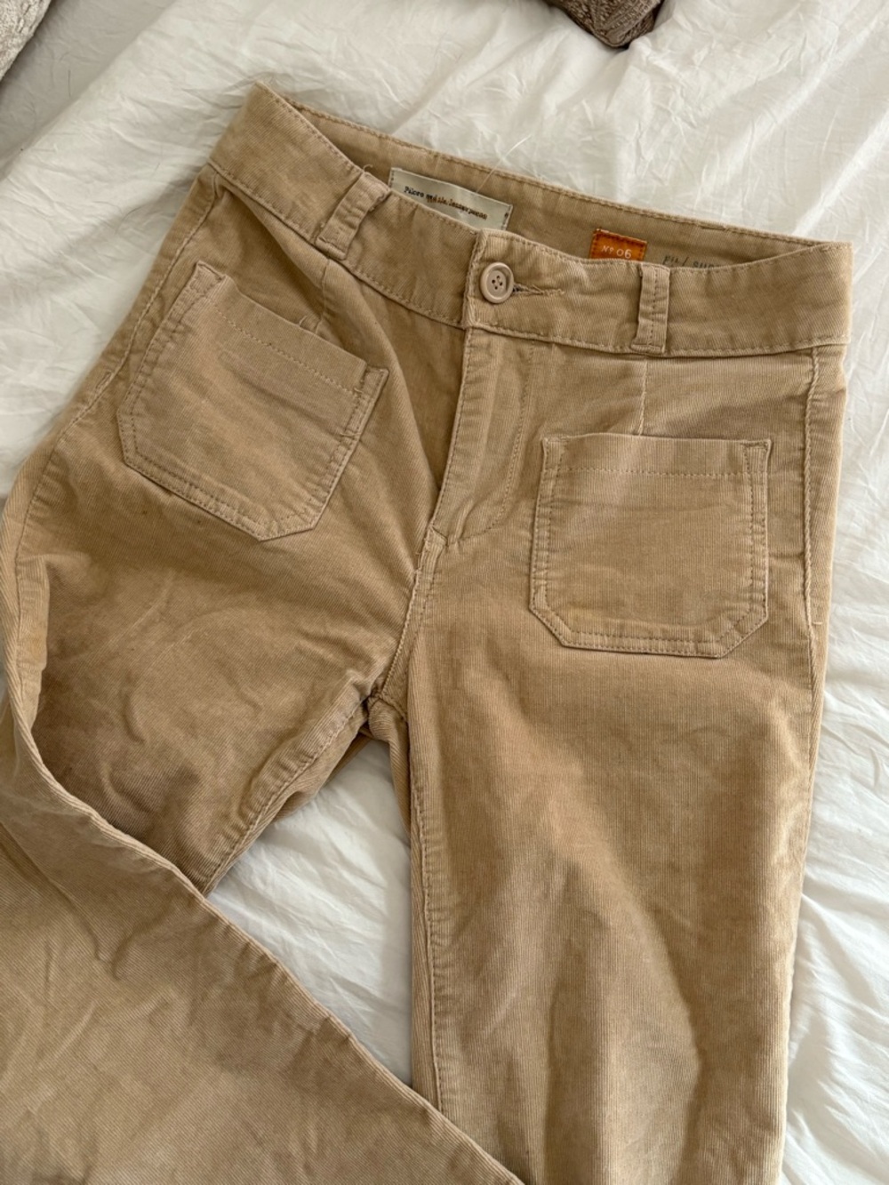 Anthropologie Corduroy Bell Bottoms